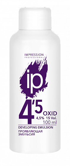 Проявляющая эмульсия Impression Professional Oxid 4,5 % (15 Volume) 100 мл